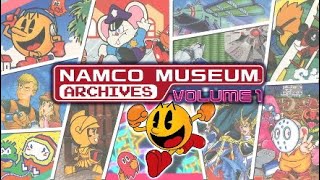 Menu Mashup  Namco Museum Archives Vol 1 amp 2 [upl. by Conni]