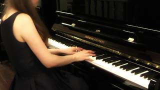 GrotrianSteinweg 124 Classic Franse suite van Bach in Ggroot [upl. by Tyoh]