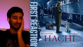 Watching Hachi A Dogs Tale 2009 FOR THE FIRST TIME  Movie Reaction [upl. by Anwahsiek]