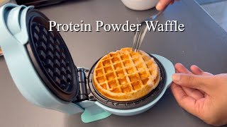 Making Protein Powder Waffles in Sweden  Daily Vlog  Silent Vlog [upl. by Kotz]