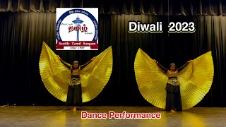 Manohari song dance Performance  Diwali 2023 celebration at Seattle  Seattle Tamil Sangam Events [upl. by Nybbor418]