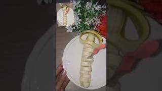 Banana Hai Khana To Ese Hai Decorate Karke Dikhana banana food shortsfeed [upl. by Eidlog]