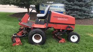 Toro Reelmaster 5200D reel mower  For Sale  Online Auction at Repocastcom [upl. by Eenert]