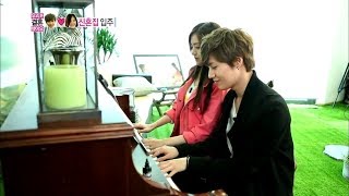 Taemin♥Naeun Playing Piano Together [upl. by Lottie]