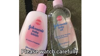 Johnson Baby Lotion Review [upl. by Notneiuq118]