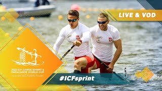 2022 ICF CanoeKayak Sprint amp Paracanoe World Cup Poznan Poland  Day 1 Semis  Para [upl. by Aralomo]