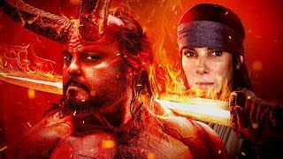 Trailer de Hellboy e entrevista Bird Box [upl. by Ytirev903]