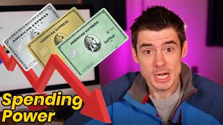 Amex Lowering Charge Card Spending Limits  Checking Spending Power [upl. by Whitcher]