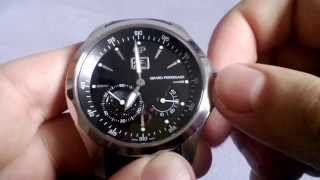 GirardPerregaux Traveller Moonphase and Large Date [upl. by Aikaz]