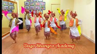 Rangla Punjab  Sarbjit cheema  Daga Bhangra Academy kharar [upl. by Artinahs831]