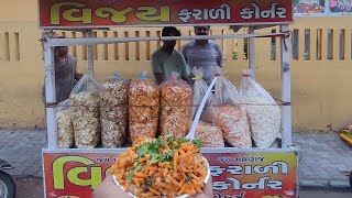 AHMEDABAD FAMOUS SABUDANA KHICHDI RS 30 ONLY  food streetfood ahmedabad sabudanakhichdi [upl. by Haughay]