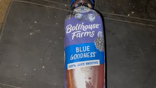 Bolthouse Farms Blue Goodness smoothie review [upl. by Schaffer]