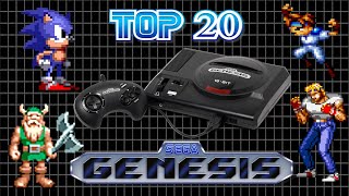 Top 20 Greatest Sega Genesis Games [upl. by Hayyifas]