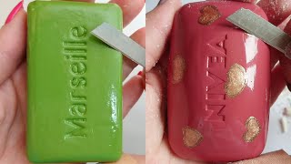 Soap Carving ASMR Relaxing Sounds no talking Satisfying ASMR Video soapcarving soapcuttingvideo [upl. by Mariande]