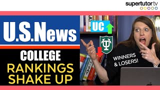 Winners amp Losers in US News College Rankings Overhaul [upl. by Kcire90]