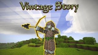 Hunting with Bow and Arrows  Vintage Story Gameplay  Part 16 [upl. by Dagney]