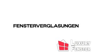 Fensterverglasung  Verglasung  Glaspakete DRUTEX  Luxury Fenster [upl. by Erialcyram]