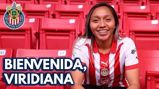 Conoce a la nueva jugadora de Chivas Femenil Viridiana Salazar [upl. by Yenittirb]