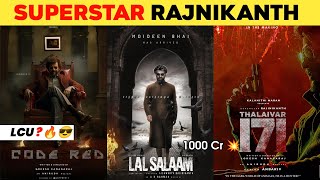 Superstar Rajinikanth Upcoming BIG Movies List 20232024  Rajinikanth Upcoming Films After Jailer [upl. by Roderic]