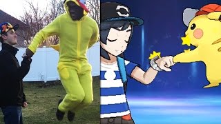 PIKACHU Z MOVES IN REAL LIFE [upl. by Eytteb894]