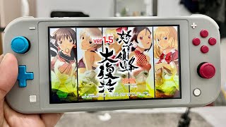 DODONPACHI RESURRECTION  Nintendo Switch Lite Gameplay [upl. by Eldoree]