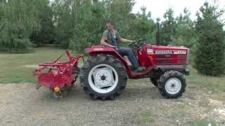 Shibaura D23F Japanese compact tractor at the KeletAgro japán kistraktor [upl. by Aryl]