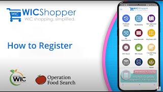 Registering  WICShopper App [upl. by Gabrielle]