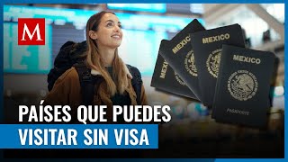 Puedes visitar más de cien países sin necesitar visa te contamos cuáles son [upl. by Ytte]