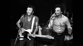 Bruce Springsteen amp Gary US Bonds  Angelyne On the Line 1982 [upl. by Tirreg]