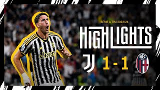 HIGHLIGHTS JUVENTUS 11 BOLOGNA  Vlahović late goal and Pogba back on the pitch ⚽️🔥 [upl. by Ziagos]