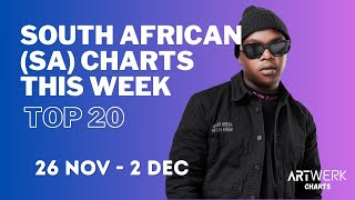 South Africa SA Charts Top 20 songs in South Africa This week 26 November  2 December 2023 [upl. by Sheba]