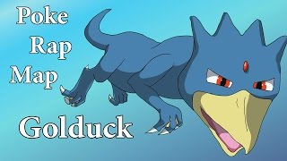 Golduck PokeRap MAP for GinjaNinjaOwO [upl. by Ogdan131]