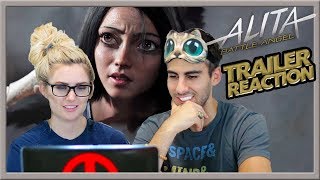 Alita Battle Angel TRAILER 2 REACTION  SENSORY DEPRIVATION [upl. by Lekram511]