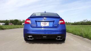 SubiSpeed  2015 WRX Invidia Q300 Quad TI Tipped Cat Back Exhaust  Revs and Drive bys [upl. by Arama]