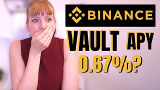 Why Is The Binance Vault APY so Low  Binance Vault APY explained  Wealth in Progress [upl. by Rocco980]