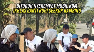 SEPEDA MOTORNYA DITUDUH NYEREMPET MOBIL KDM  MANG SABDI IKHLAS KEHILANGAN SATU EKOR KAMBING [upl. by Ayela]