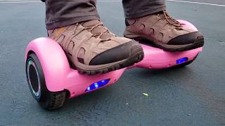 XPRIT SBW666 Pink Hoverboard blogger review [upl. by Lowndes]