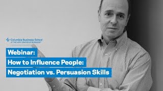 How to Influence People Negotiation vs Persuasion Skills [upl. by Eniortna408]