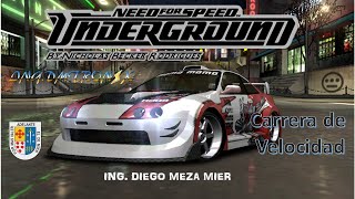 Carrera de Velocidad  Need For Speed Underground [upl. by Consolata]