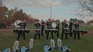 Cedar Crest Drumline 10282023 Band Competition WarmUps 5 [upl. by Carter]