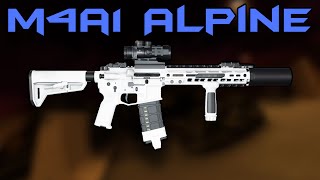 Alpine M4A1 CQBR Build  ROBLOX Deadline Gameplay [upl. by Sorensen]