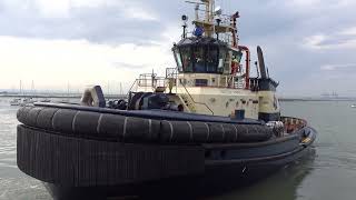 Svitzer Ramsey video 2 at The Queenborough Classic boat festival 21nd Sept 2024 [upl. by Anaujnas815]