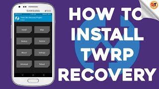 How to install TWRP Recovery on Samsung Galaxy S Duos 2 GTS7582 without PC [upl. by Dnomad]