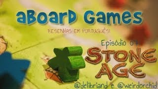 aBoard Games  Ep 7  Stone Age [upl. by Onitnas]