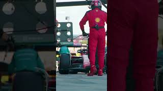 Leclercs Speedy Suzuka Pit Stop ⏱️  2023 Japanese Grand Prix  DHL Shorts [upl. by Nevlin596]