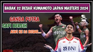 HASIL 32 BESAR KUMAMOTO JAPAN MSTERS 2024 [upl. by Tracey]