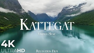 Vikings and Kattegat  4K Video HD Ultra [upl. by Notyal686]