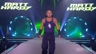 Matt Hardy Entrance AEW Dynamite Aug 3 2022 [upl. by James]