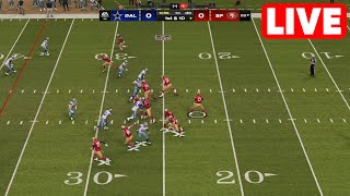 NFL LIVE🔴 Dallas Cowboys vs San Francisco 49ers  Week 5 NFL Full Game  8th October 2023 NFL 24 [upl. by Artus669]