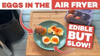 1 PROBLEM with Eggs in the Air Fryer Worth it [upl. by Idihc]